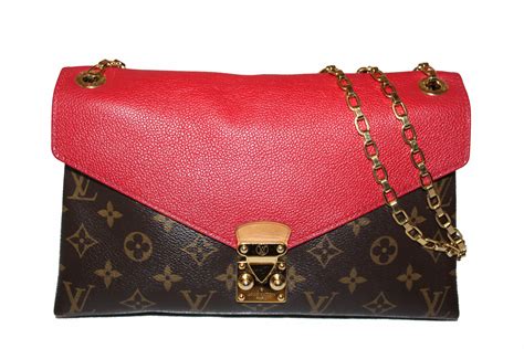 red white blue bag lv|louis vuitton red bag price.